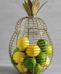 Pineapple Shaped Fruit Bowl